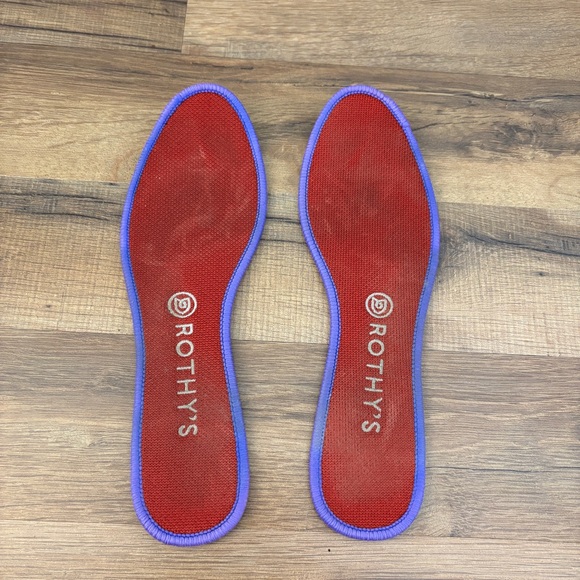 Rothy’s The Daily Flat Round Toe Ballet Flat Cherry Red size 9.5 - Picture 3 of 9